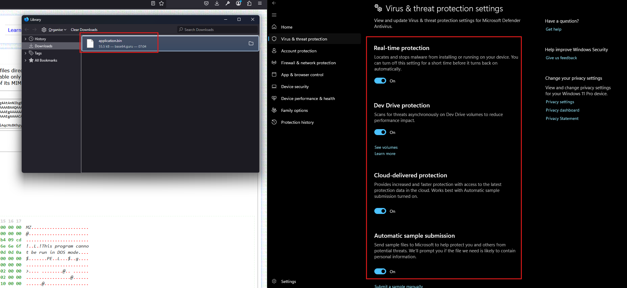 Fig 13: Antivirus Alert