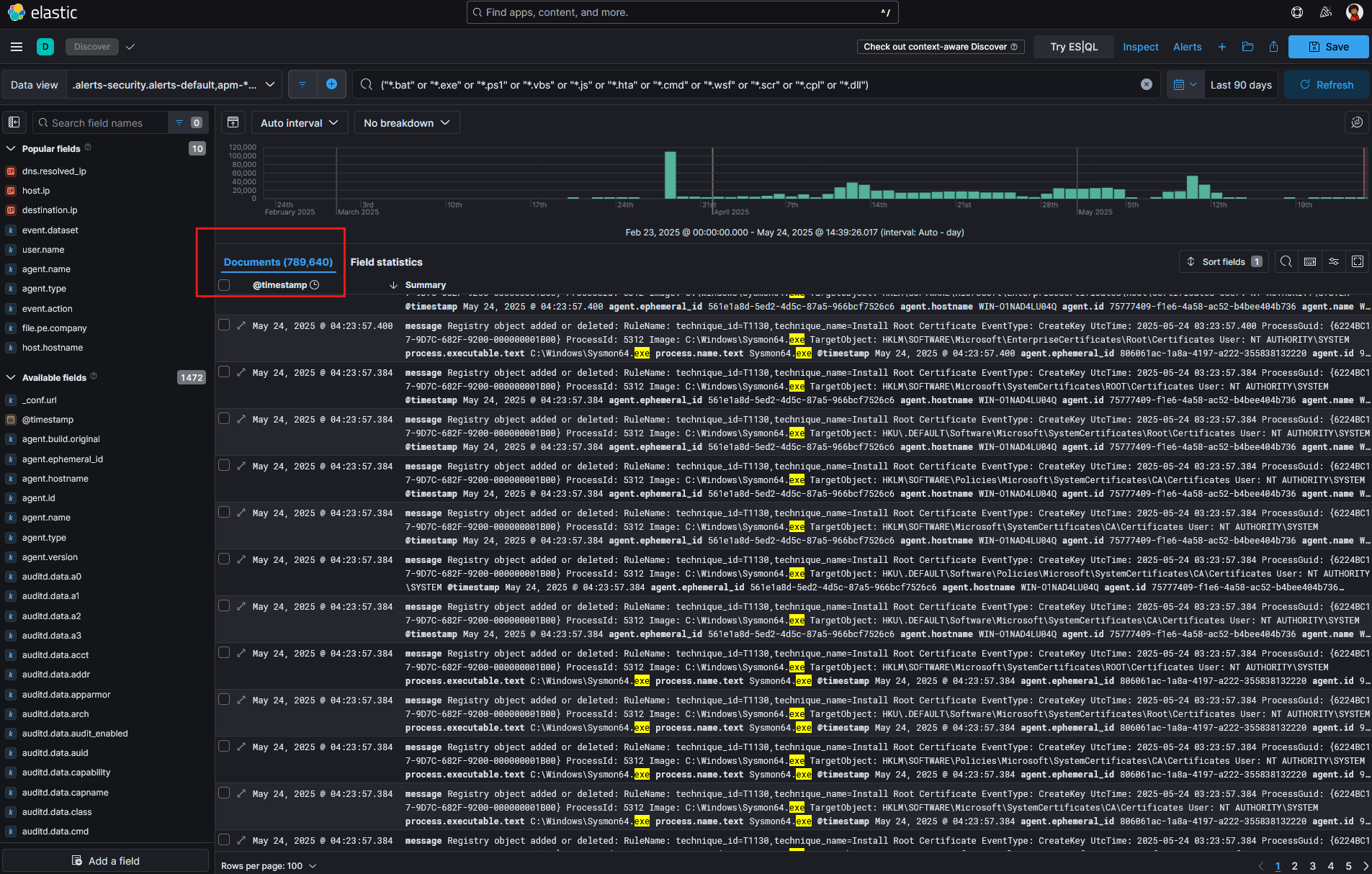 Fig 2: Discover View
